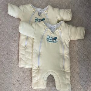 2 Small Merlin Magic Sleep Suits